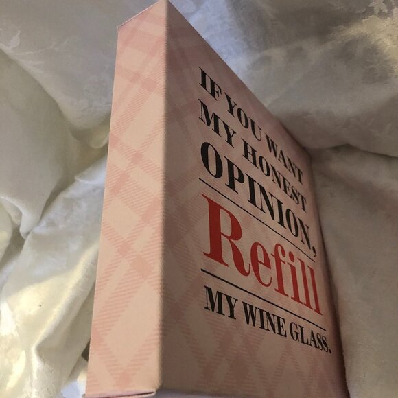 "Wine" Canvas/Wood Sign - Picture 3 of 7